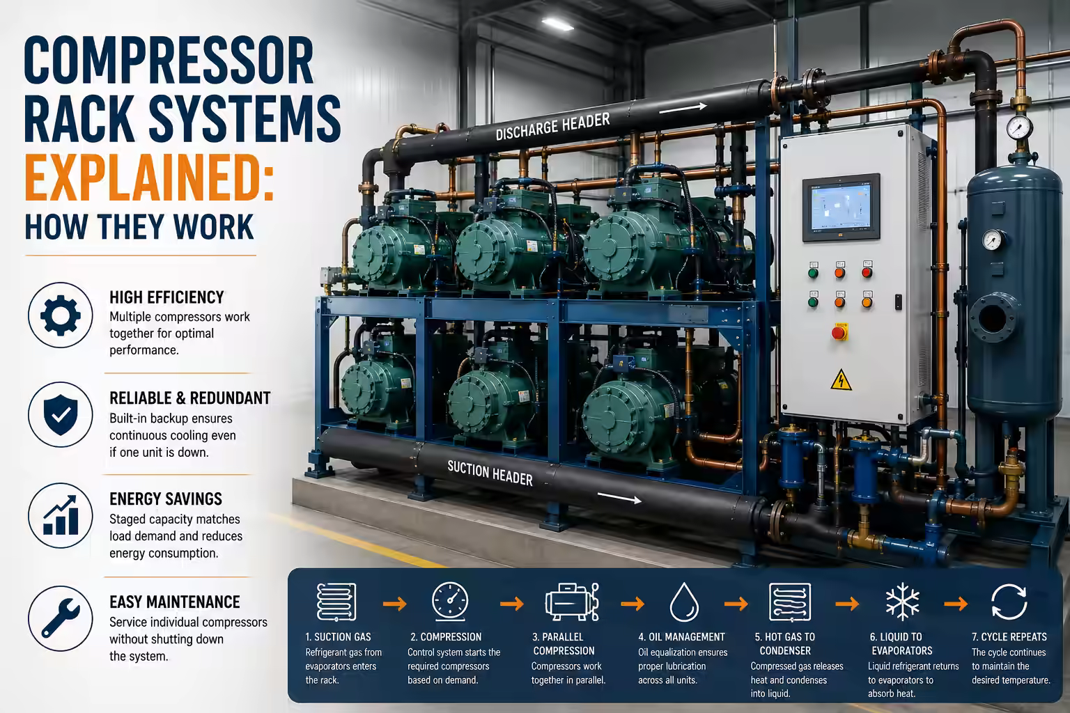Compressor Rack Systems Explained: How They Work